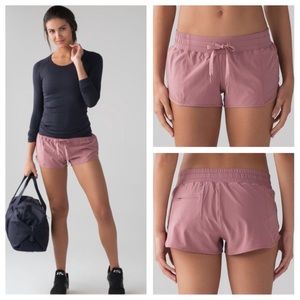 Sold Lululemon Hotty hot shorts quicksand